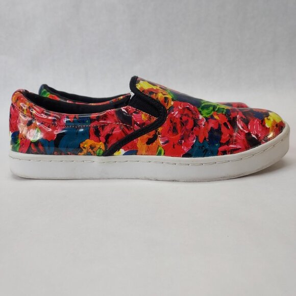 Wild Pair Shoe Alondra Women Size 8.5 Fashion Sneakers Multicolor Floral Slip-On - Picture 5 of 12